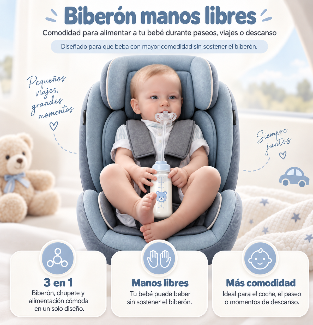 Biberón Manos Libres